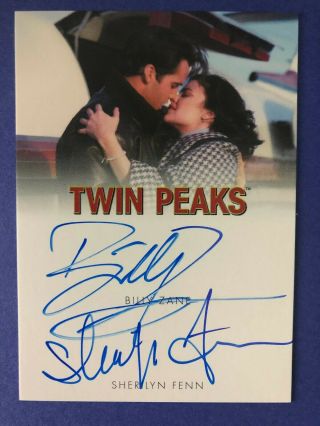 2019 Twin Peaks Archives Billy Zane & Sherilyn Fenn Dual Autograph Auto 1