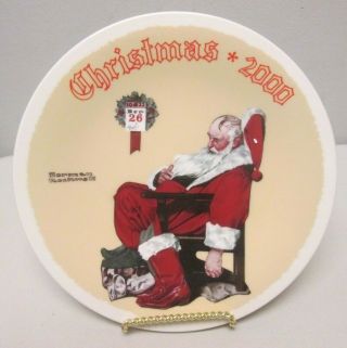 The Day After Christmas Collector Plate By Norman Rockwell 2000