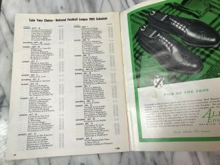 1965 Green Bay Packers NFL Football Vintage Yearbook 3
