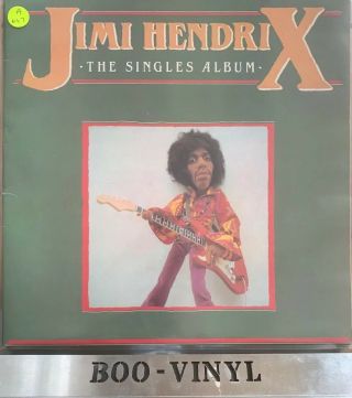 Jimi Hendrix The Singles Album 2 Lp Vinyl Record 1983 Uk A1b1c1d1 Nr Con