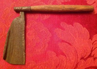 Antique 18th Century Colonial Revolutionary War Era Folding Shaving Razor Iron
