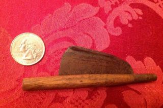 Antique 18th Century Colonial Revolutionary War Era Folding Shaving Razor Iron 3