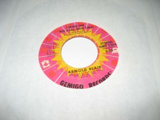 Arnold Blair " Trying To Get Next To You " - Rare Chicago Northern Soul 45