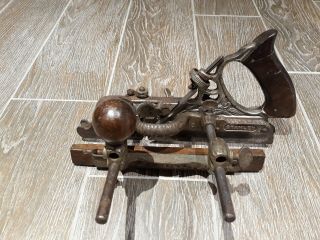 Early Stanley Rule & Level Co.  No.  45 Combination Plane Pat.  1884/1895 Rosewood