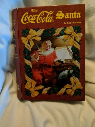 1997 The Coca - Cola Santa By Haddon Sundblom Book Tin