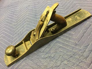Vintage Stanley Bailey Plane No 6 Corrugated Bottom 18” Made In Usa