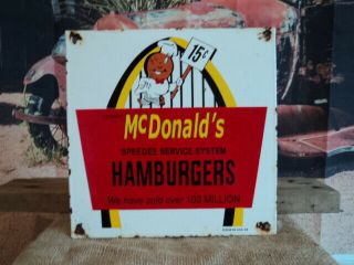 Vintage 1959 Mcdonald 
