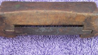 Antique Wooden Spoke Shave Plane Wood Tool 3