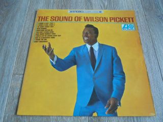 Wilson Pickett - The Sound Of Wilson Pickett 1967 Uk Lp Atlantic Stereo 1st