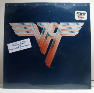 Van Halen ‎– Van Halen Ii 1st Press 1979 Usa Lp W/ Hype David Lee Roth