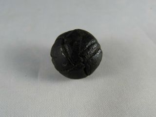 Leather Button Taken From Dead British Officer At Battle Bunker Hill - 1881 Loa