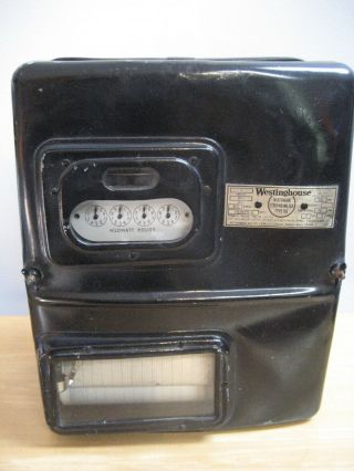Antique Westinghouse Watt - Hour Demand Meter Type Ba Parts Telechron B2