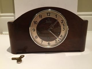 Vintage Junghans Mantle Clock,  Art Deco Westminster And Whittington