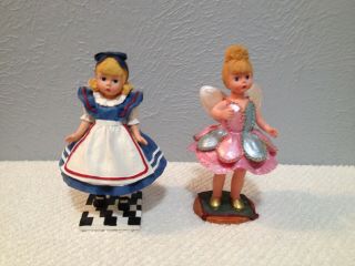 Madame Alexander Ceramic Figurines Alice In Wonderland Tinker Bell