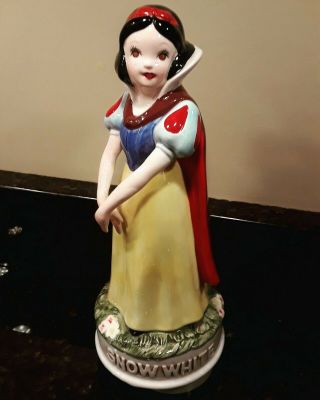 Rare Vintage Disney Snow White 1987 " Someday My Prince Will Come " Music Box