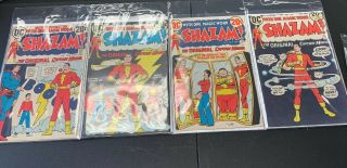 Shazam 1 3 4 5 First Issue Captain Marvel Superman Dc Comic 1973