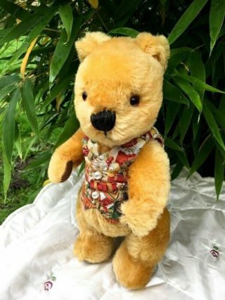 Vintage Merrythoughts Mohair Teddy Bear 14 Inches