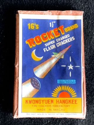 Firecracker Label Rocket 16’s Macau Complete