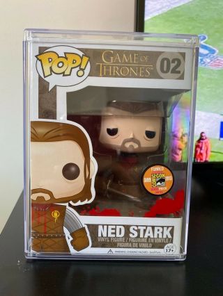 Funko Pop Headless Ned Stark Sdcc 2013 Game Of Thrones 1008 Le
