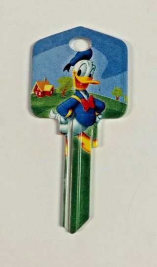 Donald Duck House Key Disney Kwikset Blank