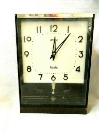 Vintage Seiko Sonola Transistor Wall Clock