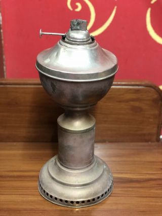 Rare Old Vintage Robert Hitchcock Lamp Made In U.  S.  A Circa 1880.