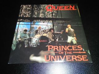 Princes Of The Universe Australia Promo 7 " Single - Queen Freddie Mercury