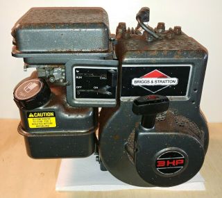 Vintage Briggs And Stratton 3hp Side Engine 3 Hp Motor Model 80202 - ✓