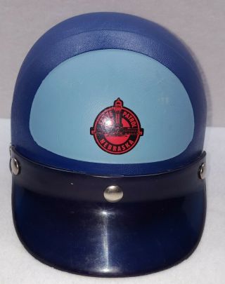 Vintage Buco 2 - Toned Police Motorcycle Helmet 1960 - 70 