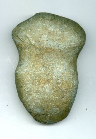Indian Artifacts - Polished Full Groove Granite Axe