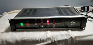 Vintage Dbx 187 Pro Audio Four - Channel Decilinear Noise Reduction System