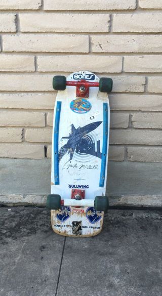Vintage 1981 All Mike Mcgill Powell Peralta F - 14 Skateboard