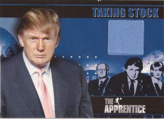 The Apprentice - Us President Donald Trump Necktie Card M1
