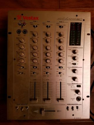 Vestax Pcv - 275 European Style Vertical 3 Channels Dj Mixer Vintage Audio 2007