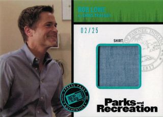 Parks And Recreation Costume Card R2 - Rl Rob Lowe As Chris Traeger 02 Of 25