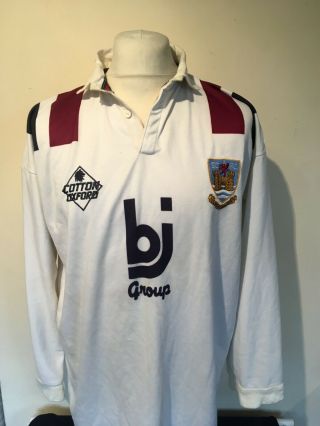 Famous Vintage Rare Swansea Rfc Rugby Union Home Shirt Xl Mens Cotton Oxford