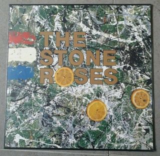 The Stone Roses - 12 Inch Vinyl Debut Album - - - Embossed Lettering