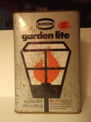 Boron / Sohio Garden Lite Tiki Fluid Can One Gallon