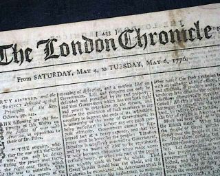 SIEGE OF BOSTON George Washington Attacks & British Evacuate 1776 UK Newspaper 3