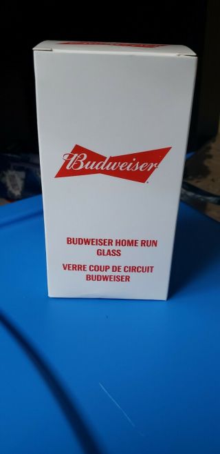 Budweiser Home Run Glass Toronto Blue Jays Blue Light Synced Home Run