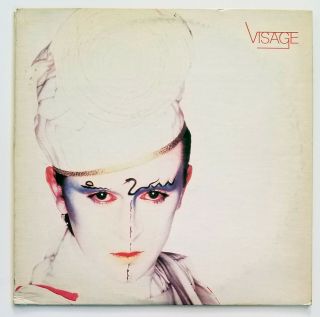 Visage Self - Titled Lp 1980 Us Press Ultravox Midge Ure Presswell W/ Alt Cover