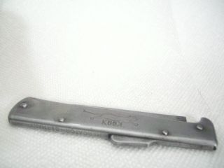 Vintage Wwii German Soldiers Pocket Folding Knife Dagger Mercator Solingen K55k