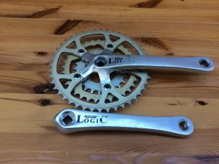 Vtg Ritchey Logic Sugino Mountain Bike Triple Crankset 175mm 46 - 36 - 24 In Co
