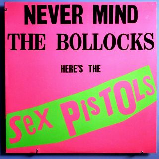 Sex Pistols Never Mind Bollocks Rare Orig 