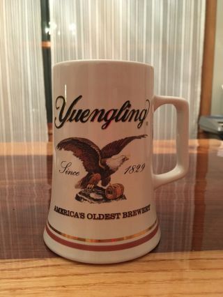 Yuengling America’s Oldest Brewery Stein Mug 1829 Pottsville Pa Made In Germany