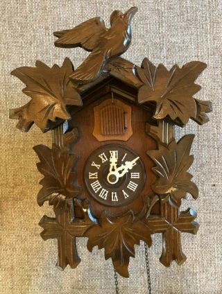 Vintage Black Forest 1 - Day Cuckoo Clock,  Regula
