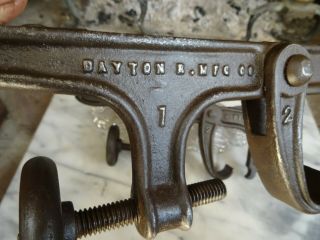 Antique Vintage TIRE BEAD BREAKER TOOL DAYTON MFG No.  1&3 Model A&T Motorcycles 2