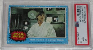 1977 Star Wars Mark Hamill Luke 61 Psa 9 Sharp & Centered Best 9 On Ebay