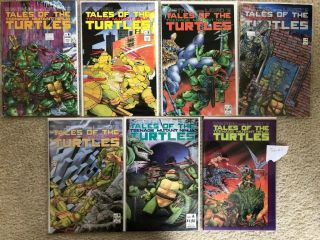 Tales Of The Teenage Mutant Ninja Turtles 1 - 7 Full Set - Mirage,  1987