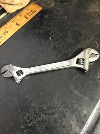 Vintage Crescent Tool - Double End Adjustable Wrench,  Usa,  Size: 6 " - 8 "